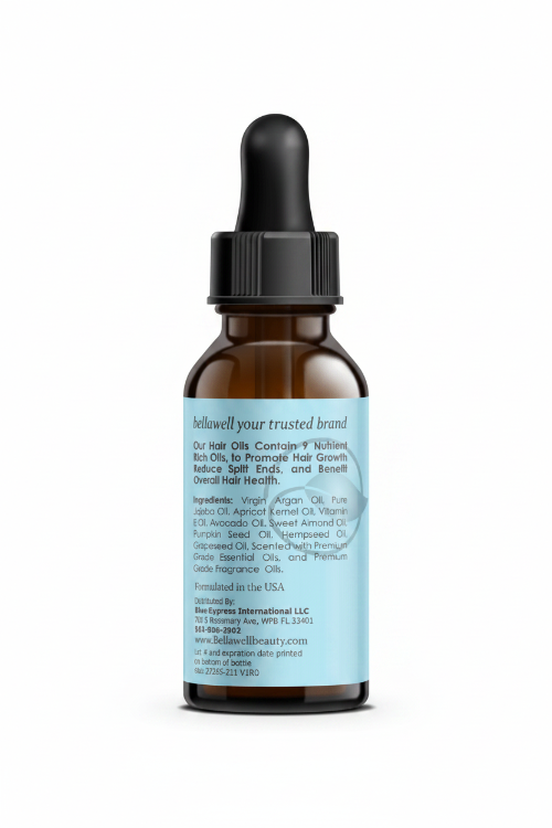 Bellawell Hair Care with Argan +9 Essential Oils